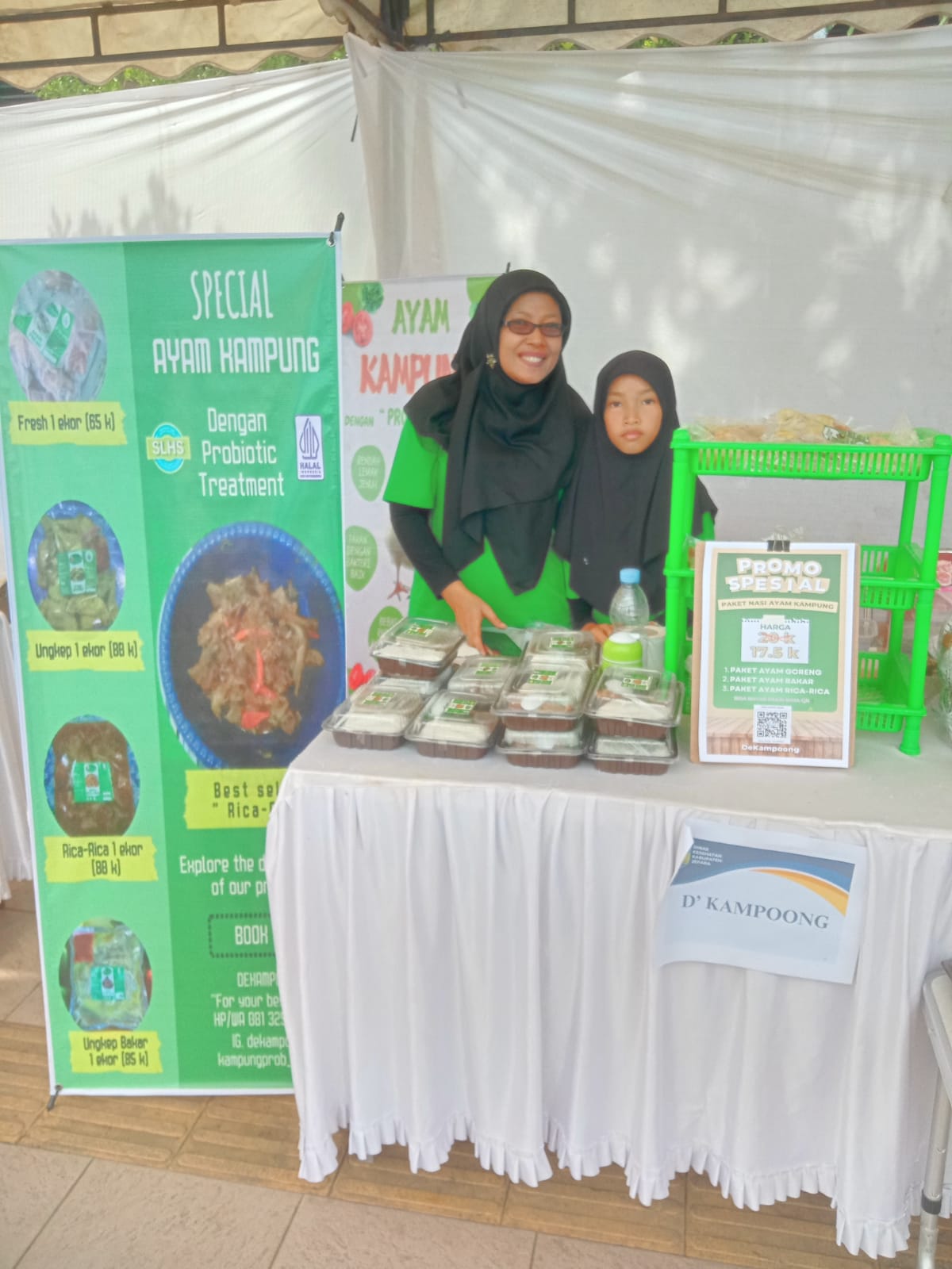 DeKampoong di bazar