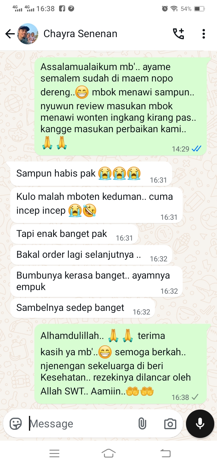 Testimoni pelanggan DeKampoong
